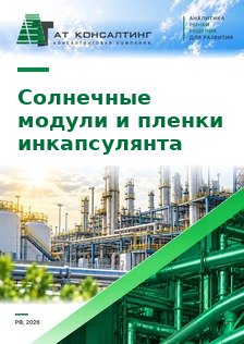 Рынок солнечных модулей и пленок инкапсулянта (EVA, POE, EPE) в России: выпуск и ввоз модулей, расход пленки на МВт, цены, профили компаний, прогноз до 2036 г.